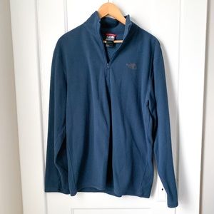 The North Face Men’s fleece 1/4 zip